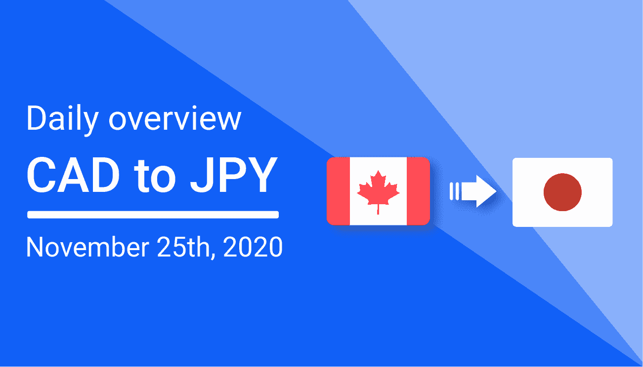 CAD To JPY Daily Overview November 25th Remitbee Blog