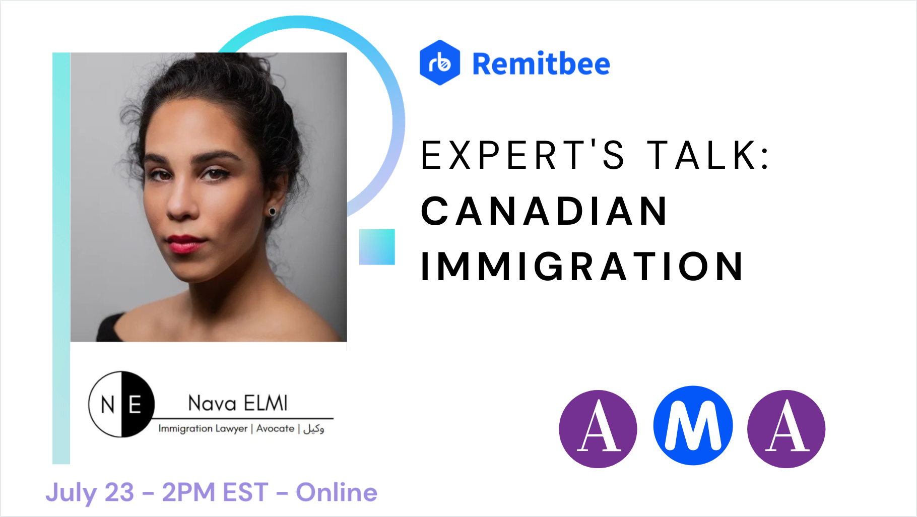 Introducing Remitbee Expert - AMA with Nava Elmi Immigration 