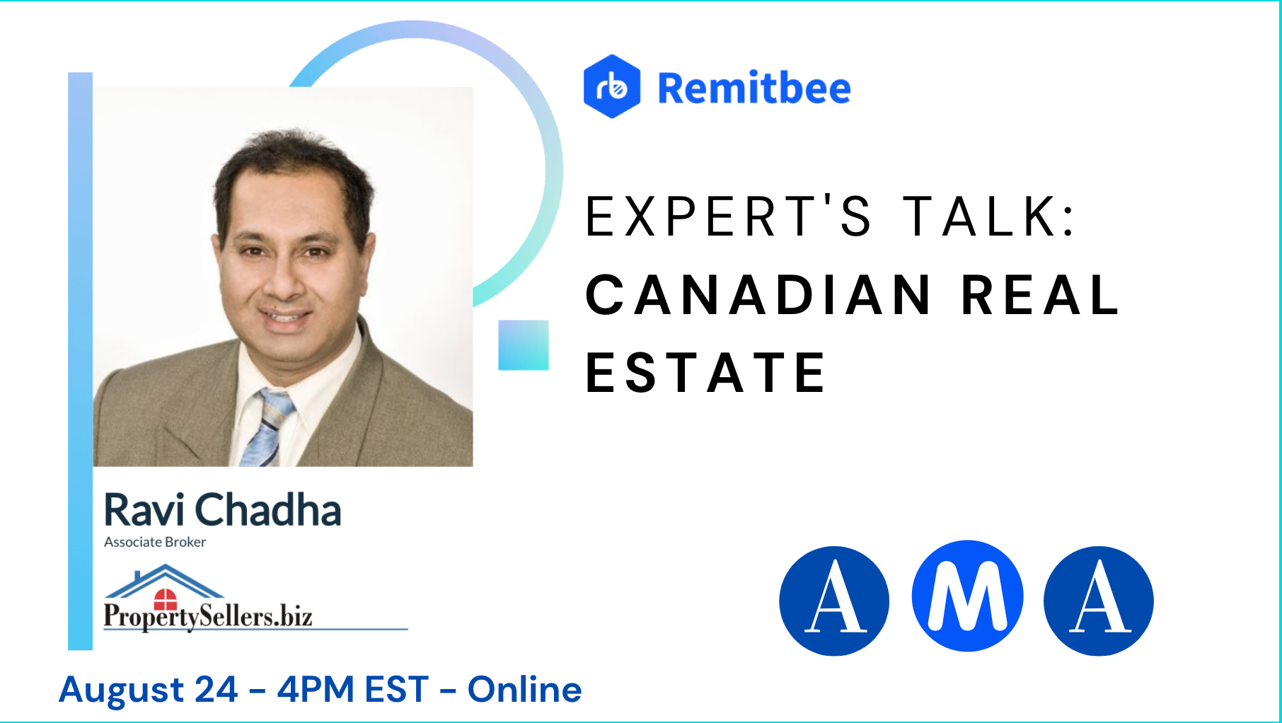 Remitbee Expert AMA - Real Estate with Ravi Chadha 