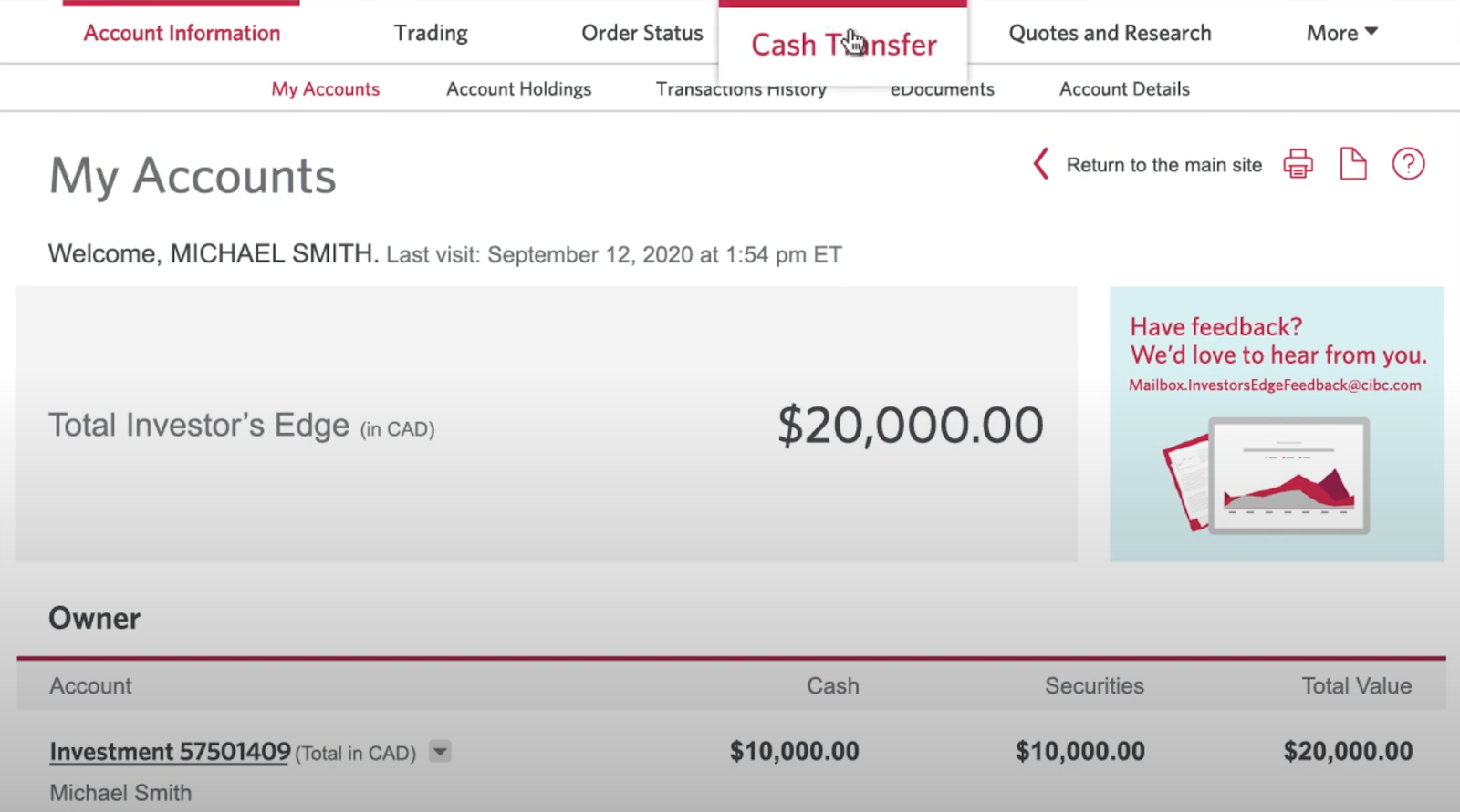 How To Convert Currency In CIBC Investor s Edge