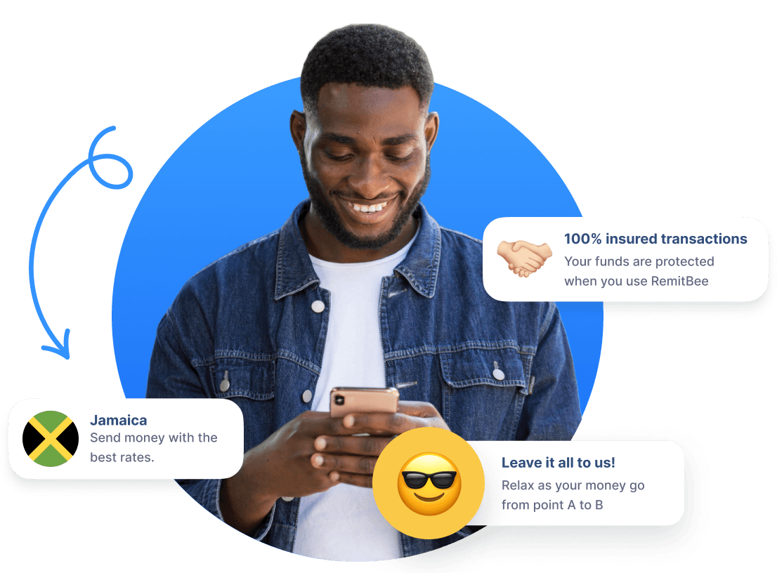 Send money to Jamaica from Canada with Remitbee