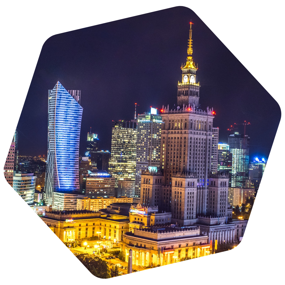Warsaw city centre